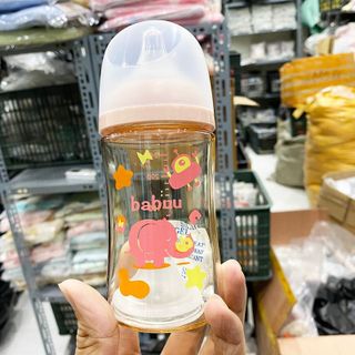 BÌNH SỮA PPSU CHO BÉ BABUU NẮP KHOÉT 240ML 56732 - LADY'S PASSION
