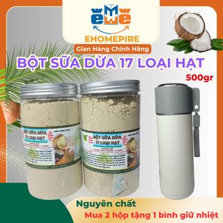 Bột sữa dừa 16 vị nguyên chất nhà Nam Kinh Farm-Dinh Dưỡng Tối Ưu Cho Mọi Lứa Tuổi