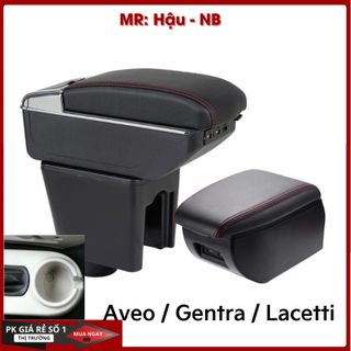 Hộp tỳ tay xe Aveo / Gentra / Lacetti cao cấp