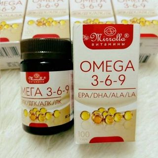 Viên uống OMEGA 369 Mirrolla hộp 100v