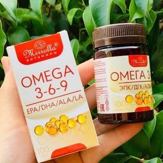 Viên uống OMEGA 369 Mirrolla hộp 100v