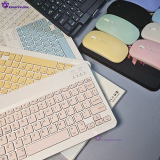 Sỉ bộ bàn phím bluetooth 10inch, chuột 10inch, combo bàn phím+chuột 10inch không dây