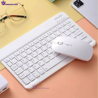 Sỉ bộ bàn phím bluetooth 10inch, chuột 10inch, combo bàn phím+chuột 10inch không dây