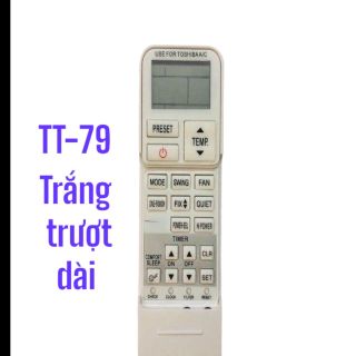 Remote toshiba trượt dài