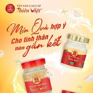 (Combo 6 lọ yến+2lọ sâm HQ)YẾN SÀO CAO CẤP THIÊN VIỆT
KẾT TINH TỪ TINH HOA THIÊN NHIÊN VÀ GIÁ TRỊ TRUYỀN THỐNG LÂU ĐỜI(HỘP QUÀ TẾT)SANG TRỌNG TINH TẾ