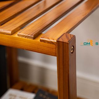 Kệ tab gỗ đầu giường 2 tầng Behomes - Nội thất phòng ngủ, phòng khách
