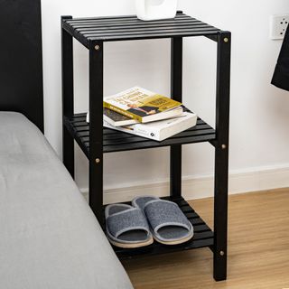 Kệ tab gỗ đầu giường 3 tầng Behomes - Nội thất phòng ngủ, phòng khách