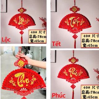 Quạt trang trí ngày tết