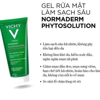 GEL RỬA MẶT LÀM SẠCH SÂU NORMADERM PHYTOSOLUTUON