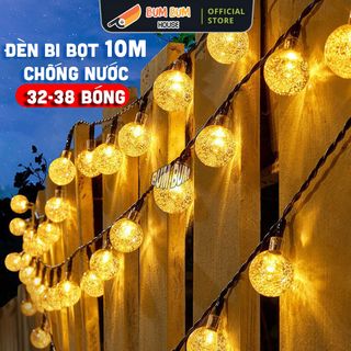 Dây đèn LED BI BỌT Trang trí 10m - 32 bóng Đủ màu RGB và màu Vàng