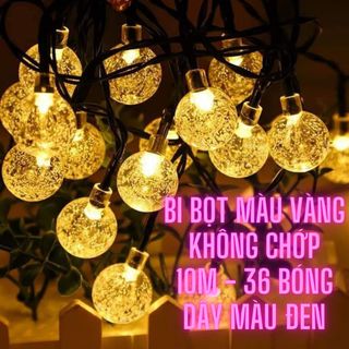 Dây đèn LED BI BỌT Trang trí 10m - 32 bóng Đủ màu RGB và màu Vàng
