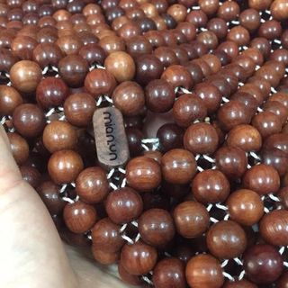 Chiếu Hạt Gỗ Hương Đỏ Cao Cấp - Kích Thước 1,6mx2m ( video , hình thật )