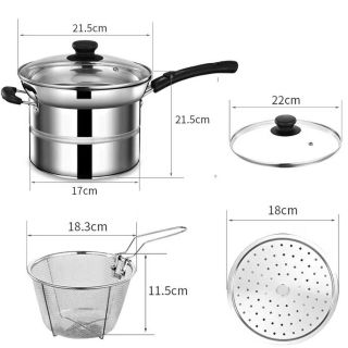 Nồi chiên hấp đa năng