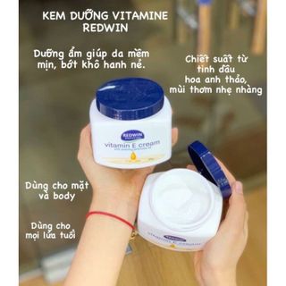 Kem dưỡng da mềm mịn vitamin E ÚC RedwinCream