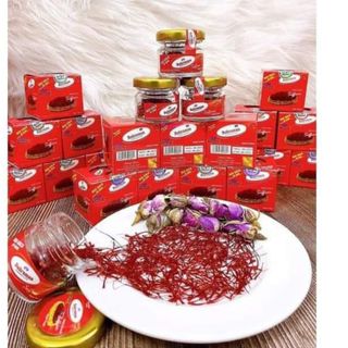 Saffron nhụy hoa nghệ tây hủ tròn 1g