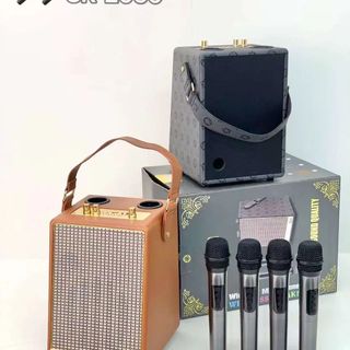 Loa Karaoke Bluetooth Qixi 2050. 2 Mic