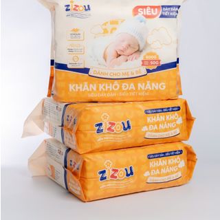 Khăn khô đa năng Zizou 650g