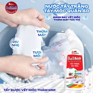 NƯỚC TẨY TRẮNG/TẨY MỐC QUẦN ÁO BELL GERMANY - SẢN PHẨM CÔNG NGHỆ SINH HỌC