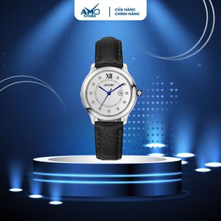Đồng Hồ Đeo Tay Nữ San Moritz SM-L-9898A Dây Da Thời Trang