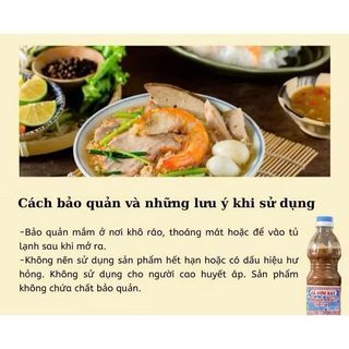 Mắm nêm cá cơm Khánh Hải Đà Nẵng