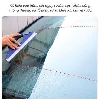 Cây Gạt Nước Lau Kính Bằng Cao Su Siêu Dẻo Silicon Chuyên Dụng Rửa Kính Đa Năng