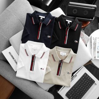 Polo nam cao cấp. Chất cá sấu cotton 100% vải nhập , k quá dầy cũng k quá mỏng, vừa phải mịn nhe