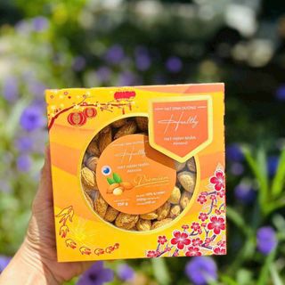 Hạnh nhân rang bơ hộp giấy (350G)