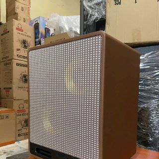 LOA KÉO SOUNDBOX SB-266D 300W 2 BASS GỖ BỌC DA CAO CẤP KÈM 2 MICRO KHÔNG DÂY HÁT KARAOKE [BH 1 NĂM]
