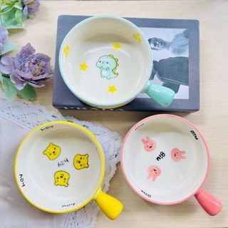 ĐĨA SỨ CÓ TAY CẦM NHIỀU MÀU