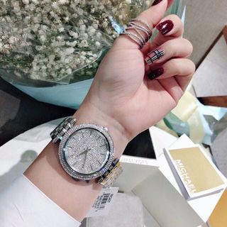ĐỒNG HỒ NỮ CAO CẤP M KORS 3437 MẶT 38 ĐÍNH FULL ĐÁ 4