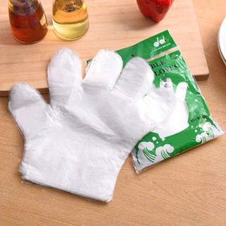 Bịch 100 Bao Tay Nilon Dày Dặn Dùng 1 Lần