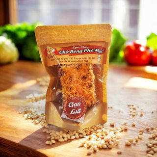 Cơm cháy gạo lứt chà bông phô mai 80gr