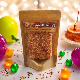 Cơm cháy sốt mắm ớt st25 80gr