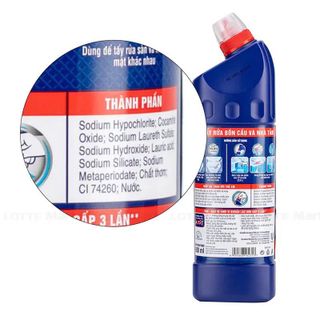 Nước Tẩy Bồn Cầu Vim Diệt khuẩn chai 880ml