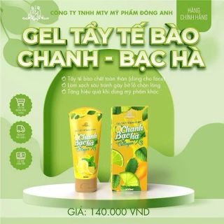 Gel Tẩy tế bào chanh bạc hà