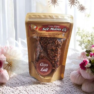 Cơm cháy gạo lứt sốt mắm ớt 80gr