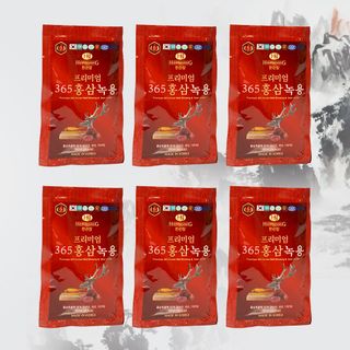 NƯỚC CHIẾT HỒNG SÂM NHUNG HƯƠU LINH CHI 365 HANSUSAM (HỘP 60 GÓI, MỖI GÓI 70 ML)