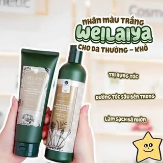 Combo Gội xả Weilayuya da thường - khô