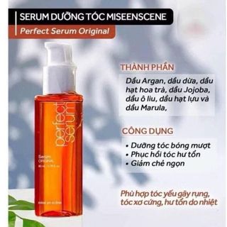 Tinh chất dưỡng tóc Missen Scene Perfect Serum - dưỡng tóc Missen mẫu mới