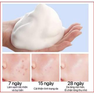 Sữa rửa mặt tẩy trang Lameila dạng bọt 150ml