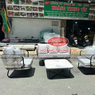Sofa nhựa giả mây ngoài trời sofa thư giãn sofa nhựa giả mây tròn