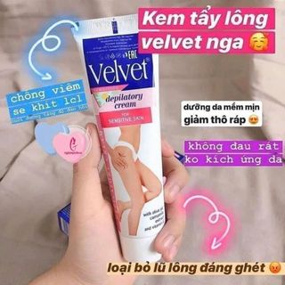 Kem tẩy lông Velvett Nga100ml