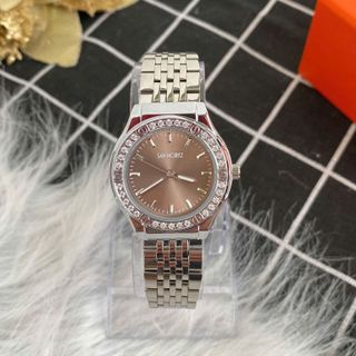 Đồng Hồ Đeo Tay Nữ SM-IB6638-BRW Mặt Đính Đá Thời Trang