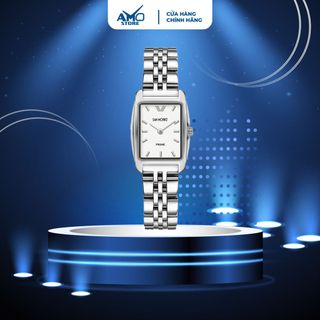 Đồng Hồ Đeo Tay Nữ San Moritz SM6808L Mặt Hình Chữ Nhật Kính Cường Lực