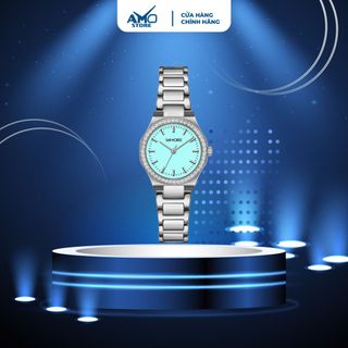 Đồng Hồ Đeo Tay Nữ San Moritz SM-IB619-B Mặt Đính Đá Thời Trang