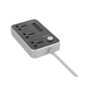 Ổ Cắm Điện Đa Năng LDNIO SC3604 03 Chấu 06 Cổng USB