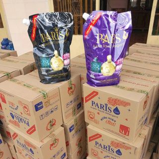 Nước Giặt Paris Hương Nước hoa 3kg6 ( thùng 2 túi ) giá bán buôn / giá sỉ