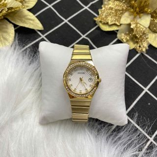 Đồng Hồ Đeo Tay Nữ San Moritz SM9888G Mặt Đính Đá Thời Trang