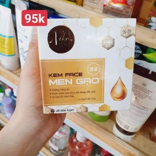 Kem Face Men Gạo Nicos