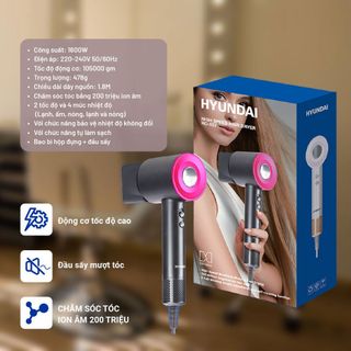 Máy Sấy Tóc Hyundai HC157 Chính Hãng Bảo Hành 12 Tháng